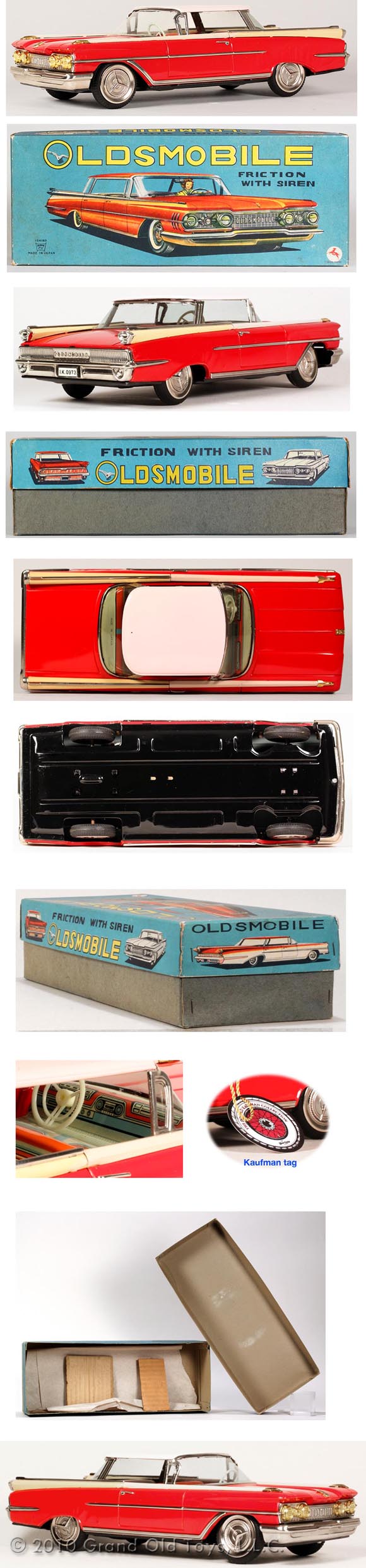 1959 Ichiko, Oldsmobile-88 2dr. Hardtop In Original Box