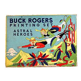 1935 Stamper Kraft Co., Buck Rogers Astral Heroes Printing Set