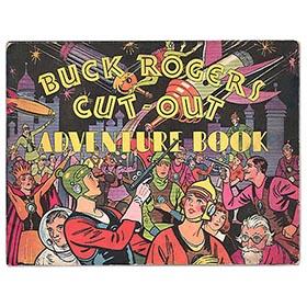 1933 Buck Rogers, Cut-Out Adventure Book