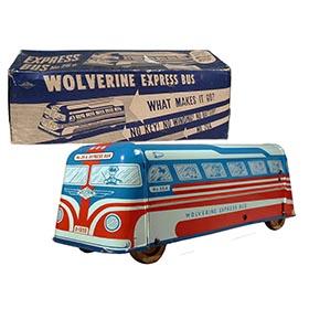 1950 Wolverine, No.26a Mystery Motor Express Bus in Original Box
