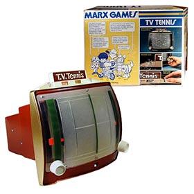 1974 Marx Games, T.V. Tennis in Original Box
