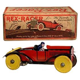 1923 Marx, Rex-Racer The Speedy Automobile in Original Box