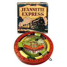 c.1926 Jeannette Toy & Novelty Co., Jeannette Express in Original Box