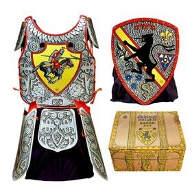 c.1955 Marx, Medieval Knights Armor Set in Original Box