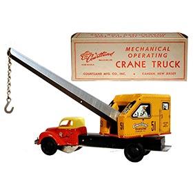 1949 Courtland, Mechanical Operating Crane Truck in Original Box