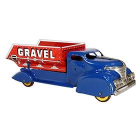 1940 Marx,  Sand and Gravel Dump Truck