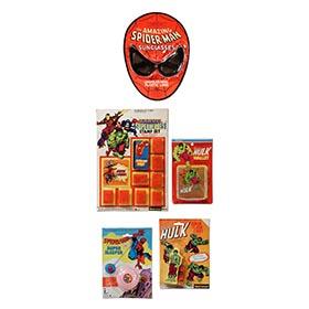 1977-78, 5 Marvel Superhero Toys 