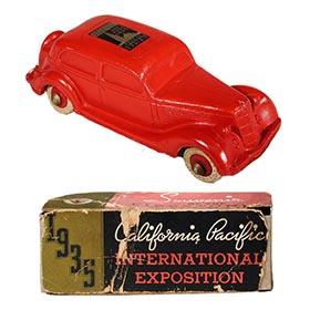 1935 Firestone, Ford San Diego Exposition Automobile in Original Box