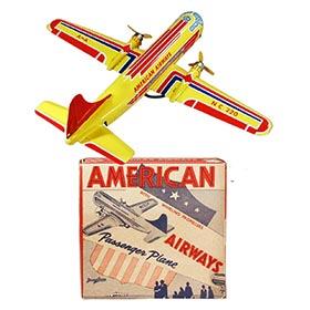 1954 Wyandotte No.220 American Airways Passenger Plane in Original Box