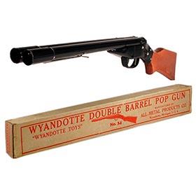 1941 Wyandotte, No.34 Double Barrel Pop Gun in Original Box