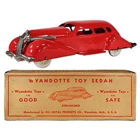 1935 Wyandotte, No.357 Streamlined LaSalle Sedan in Original Box