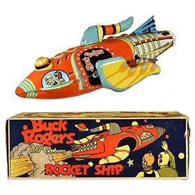 1934 Marx, Buck Rogers 25th Century Rocket Ship in Original Box #3