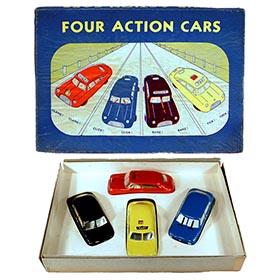 1952 Argo, Four Actions Cars Set in Original Box