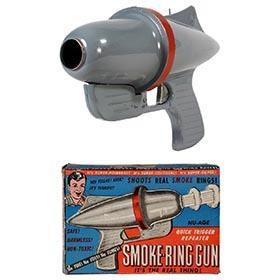 1954 Nu-Age Products, Smoke-Ring Gun in Original Box