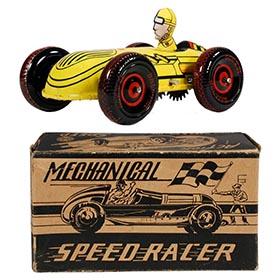 1950 Marx, Mechanical Speed Racer #1 in Original Box