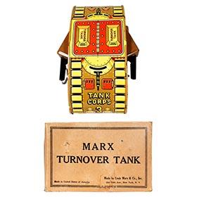 1940 Marx, Turnover Tank in Original Box