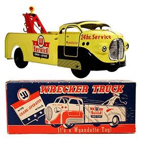 1951 Wyandotte, 24hr. Service Wrecker Truck in Original Box