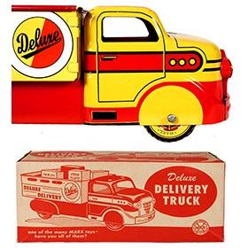1952 Marx, Deluxe Delivery Truck with Products in Original Box