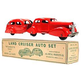 1937 Wyandotte, No.346 Land Cruiser Auto Set in Original Box