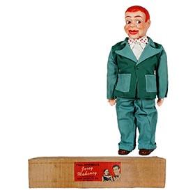 1957 Juro Novelty, Jerry Mahoney Ventriloquist Doll in Original Box