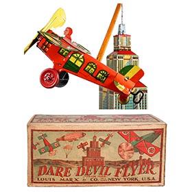 1928 Marx, No. 700 Dare Devil Flyer in Original Box