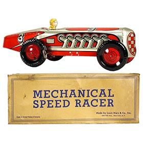 1948 Marx, Mechanical Speed Racer in Original Box