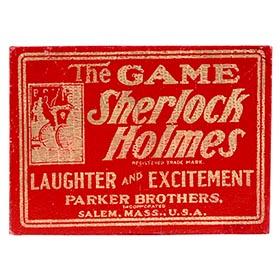 1904 Parker Brothers, Sherlock Holmes Game in Original Box