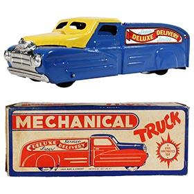 1940 Marx Mechanical Delivery Service Truck in Original Box