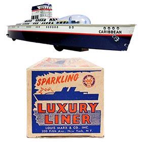 1954 Marx, Sparkling Luxury Liner in Original Box