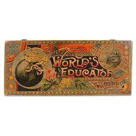 1887 Reed Toy Co., The World's Educator in Original Wooden Box