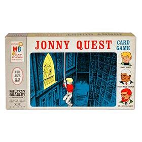 1965 Milton Bradley, Jonny Quest Card Game, Sealed in Original Box