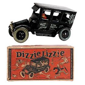 1925 Strauss, Dizzie Lizzie Automobile in Original Box