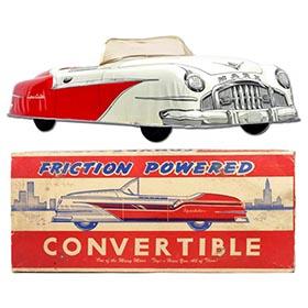 1957 Marx, Friction Sportster Convertible in Original Box
