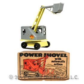 1964 Marx No 1782 Lumar Power Shovel In Original Box