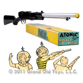 1951 Marx Atomic Rocket Rifle In Original Box