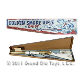 1956 Daisy, Annie Oakley Golden Smoke Rifle In Original Box