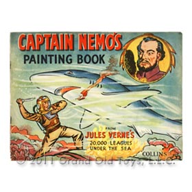 c.1950 Collins Press Captain Nemos Painting Book