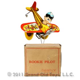 c.1940 Marx Rookie Pilot In Original Box