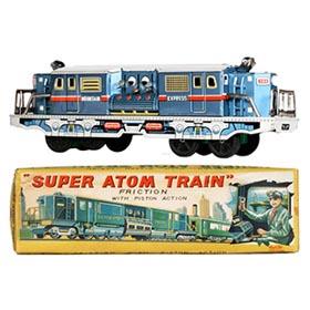 c.1958 Asahi, Super Atom Train in Original Box