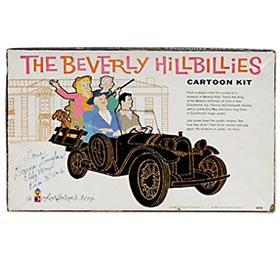 1963 Colorforms, Beverly Hillbillies Kit in Original Box (Autographed)