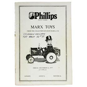 1977 Louis Marx & Co., Phillips Auction Catalog of Factory Toys