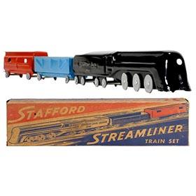 c.1935 Stafford, Streamliner Train Set in Original Box