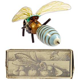c.1924 GAMA, Clockwork Honey Bee in Original Box