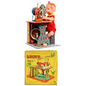 1953 Marusan, Lucky Baby Machine in Original Box