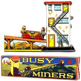 c.1949 Marx, Busy Miners in Original Box