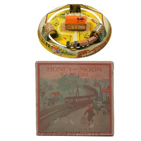 1926 Marx Honey Moon Express In Original Box