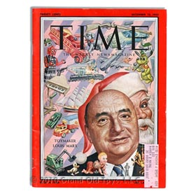 1955 Time Magazine Louis Marx 