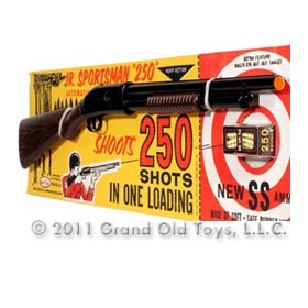 c.1965 Jr. Sportsman 250 Pump Shot Gun On Original Card
