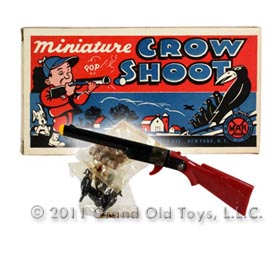 c.1952 Marx Miniature Crow Shoot In Original Box