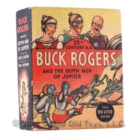 1935 Buck Rogers The Depth Men Of Jupiter Big Little Book